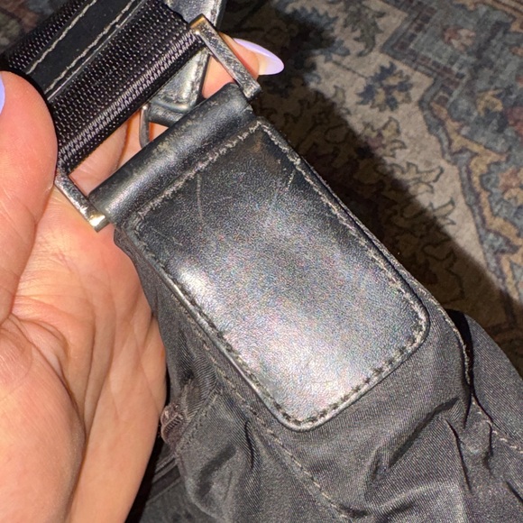 Prada Black Nylon Messenger Crossbody Bag - Picture 6 of 6